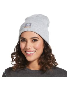 Vêtements De Travail Ariat Rebar Watch Cap Grise Clair Blanche | 398517SFH