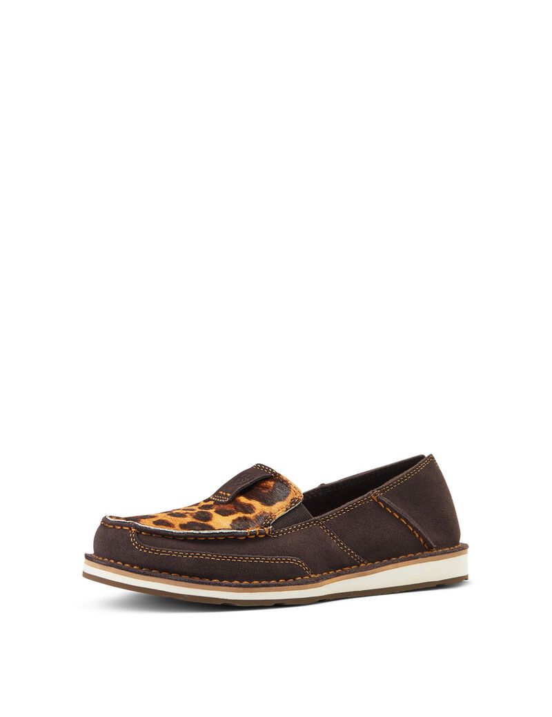 Baskets Ariat Cruiser Chocolat Leopard | 413067CZI