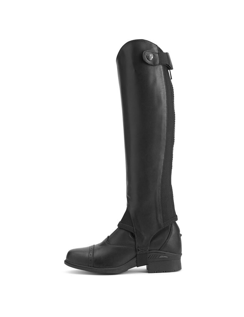 Bottes D'équitation Ariat Close Contour Chap Half Chap Noir | 734168RMC