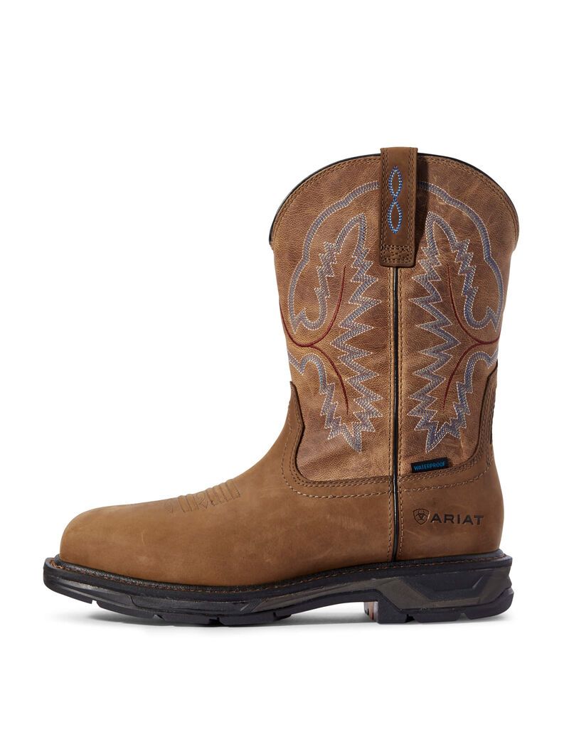 Bottes Imperméables Ariat WorkHog XT Travail Marron | 178324SUT