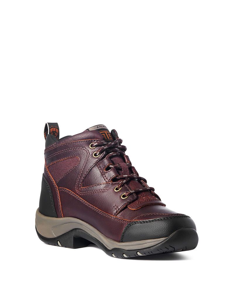 Bottes Randonnée Ariat Terrain Marron Foncé | 716284ZVA