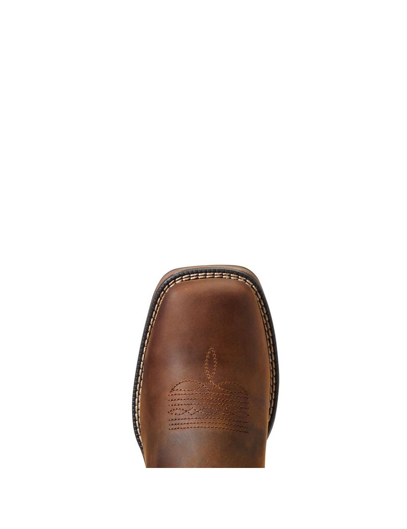 Bottes Western Ariat Anthem Patriot Imperméables Marron | 268791ULQ