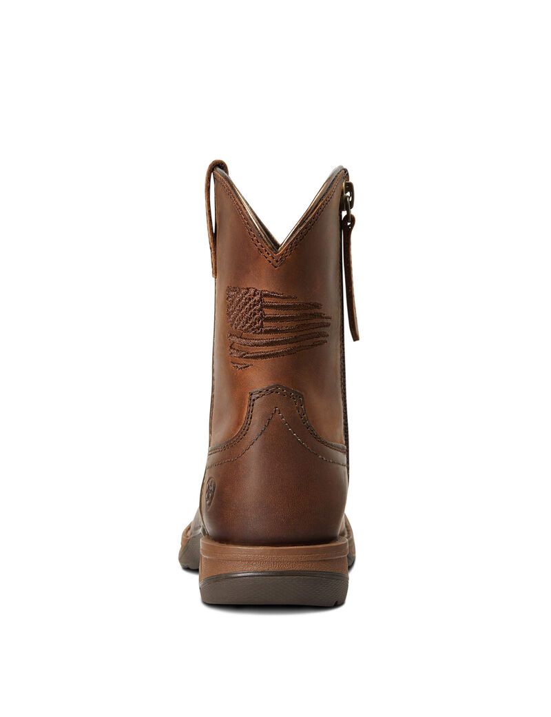 Bottes Western Ariat Anthem Patriot Marron | 037185HOL