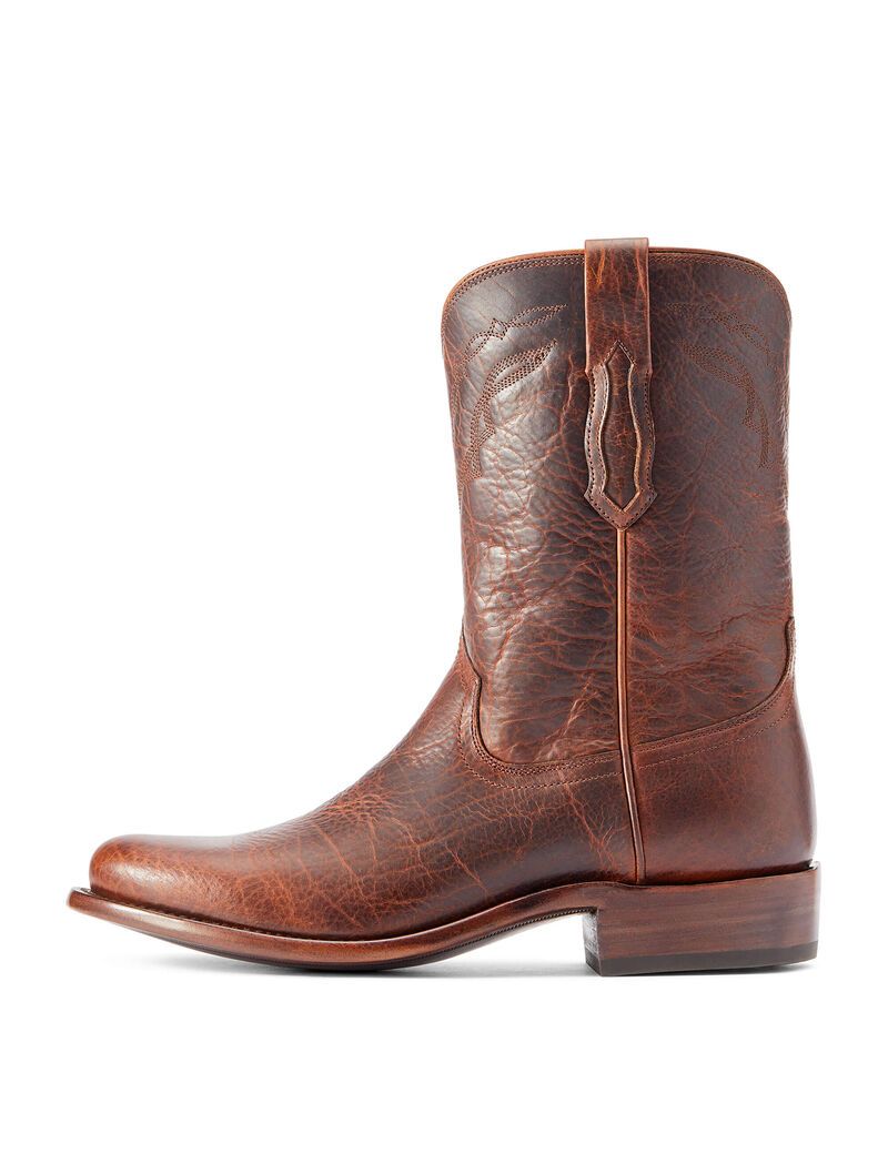 Bottes Western Ariat Bench Made Clanton Marron | 120786TWR