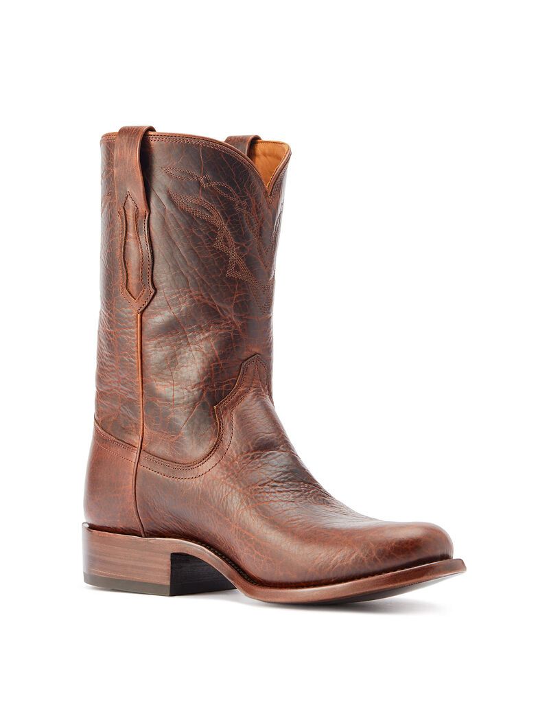 Bottes Western Ariat Bench Made Clanton Marron | 120786TWR