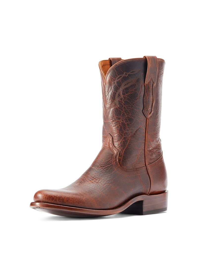 Bottes Western Ariat Bench Made Clanton Marron | 120786TWR