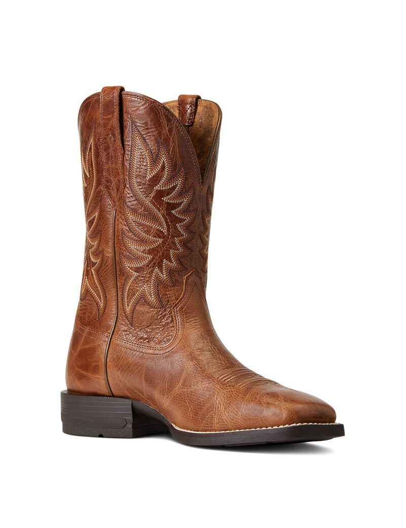 Bottes Western Ariat Brander Marron Foncé | 735894WXG