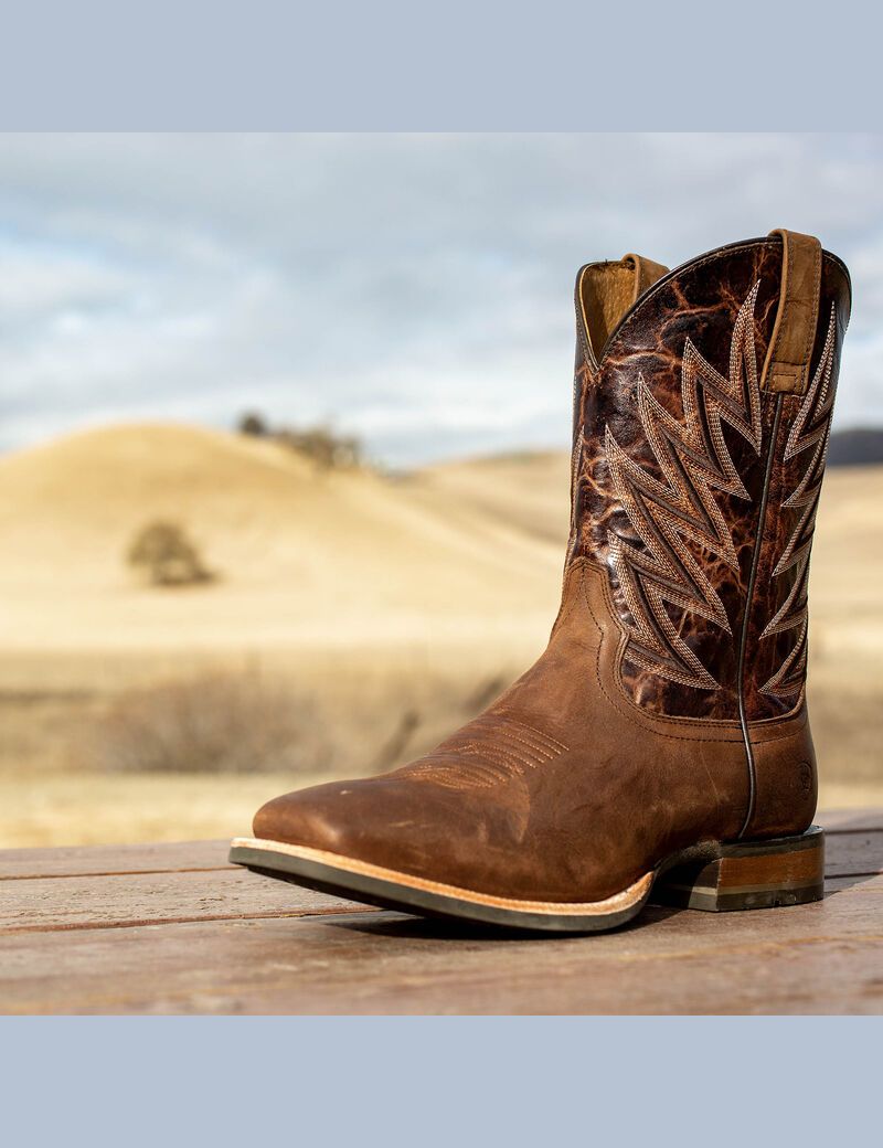 Bottes Western Ariat Challenger Marron | 730415YWO