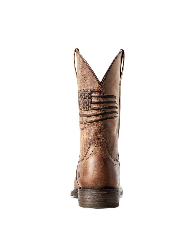 Bottes Western Ariat Circuit Patriot Marron | 241583RFY