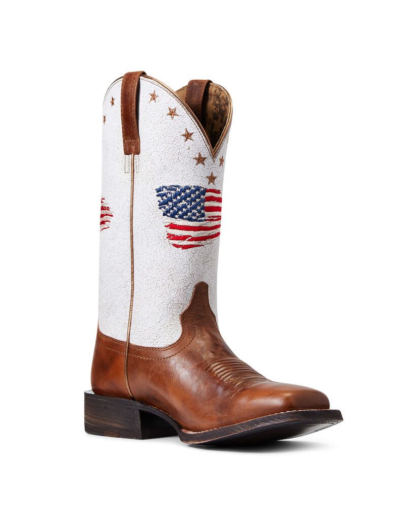 Bottes Western Ariat Circuit Patriot Multicolore | 453186FGM