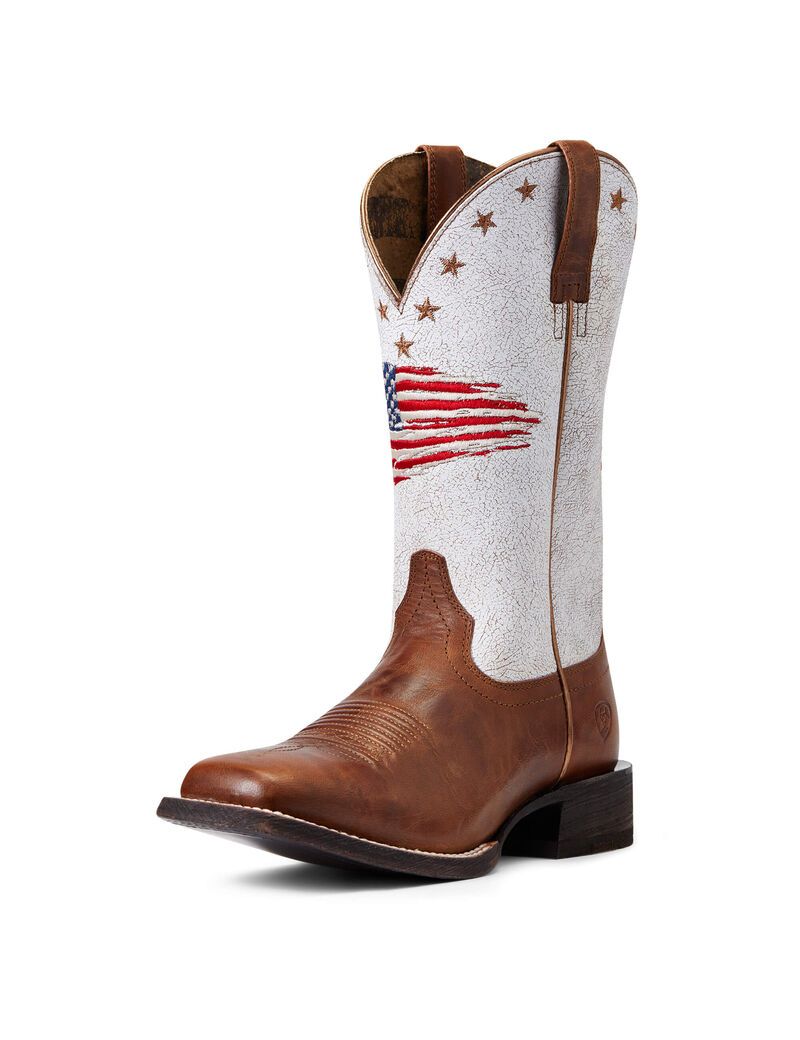 Bottes Western Ariat Circuit Patriot Multicolore | 453186FGM