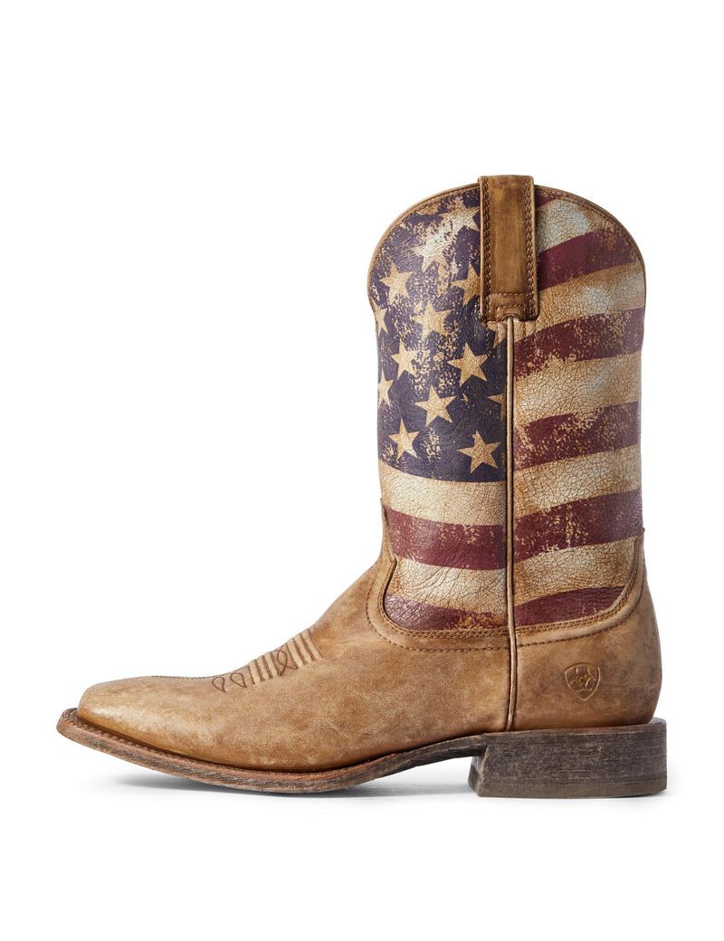 Bottes Western Ariat Circuit Proud Marron | 941728XHV