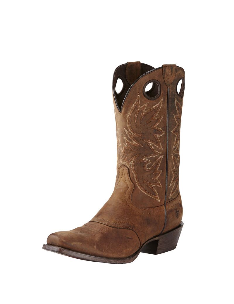 Bottes Western Ariat Circuit Striker Marron | 647918UQM