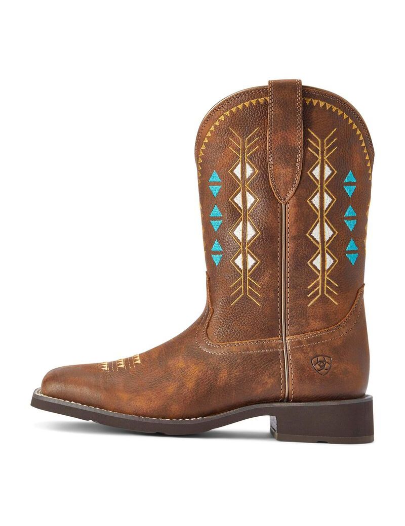 Bottes Western Ariat Delilah Deco Cuivre | 162385PND