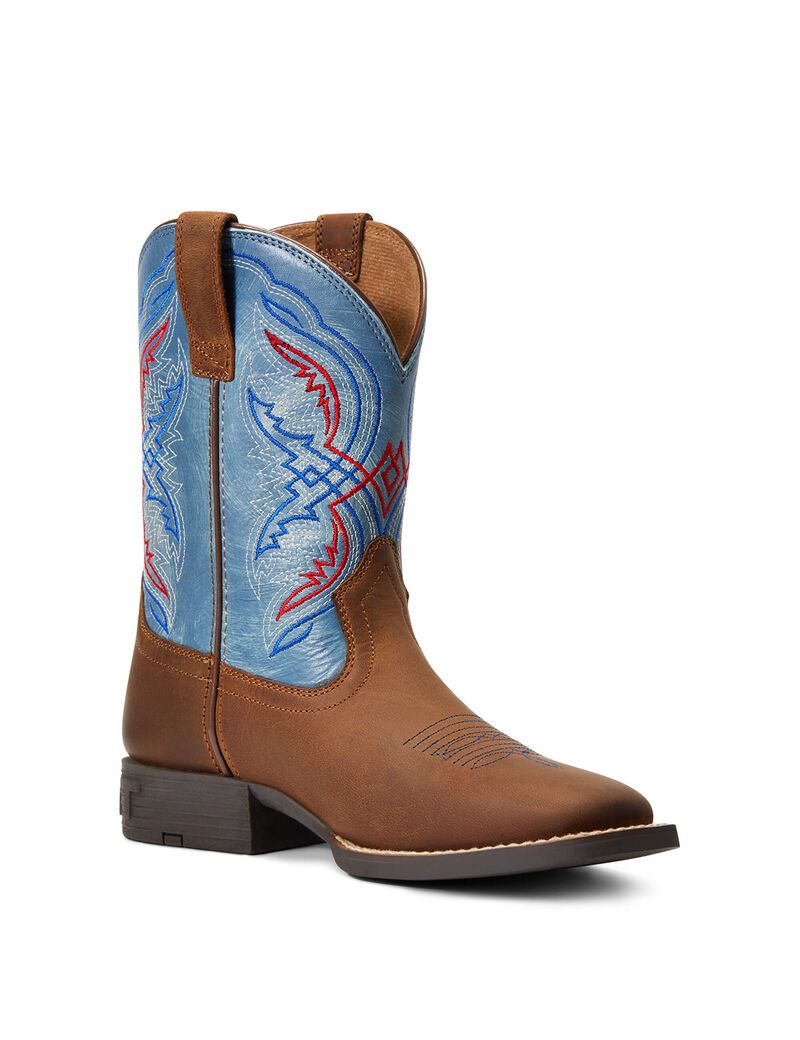 Bottes Western Ariat Double Kicker Marron | 438025OJG