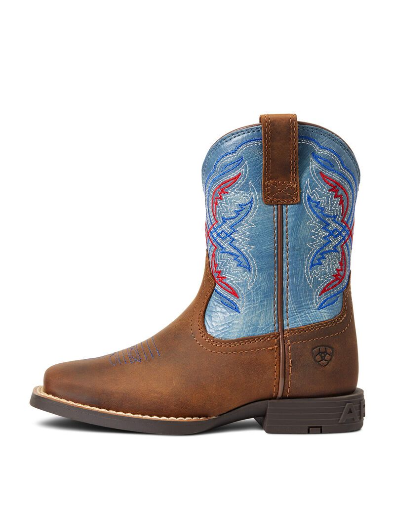 Bottes Western Ariat Double Kicker Marron | 507192LSU