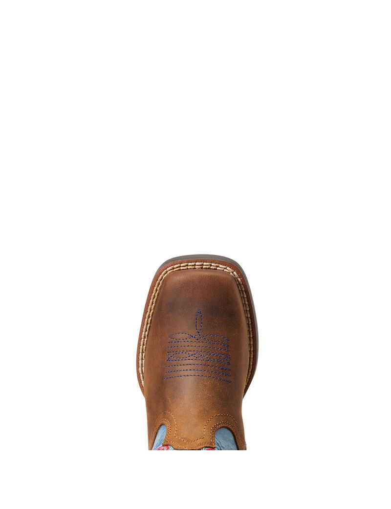 Bottes Western Ariat Double Kicker Marron | 507192LSU