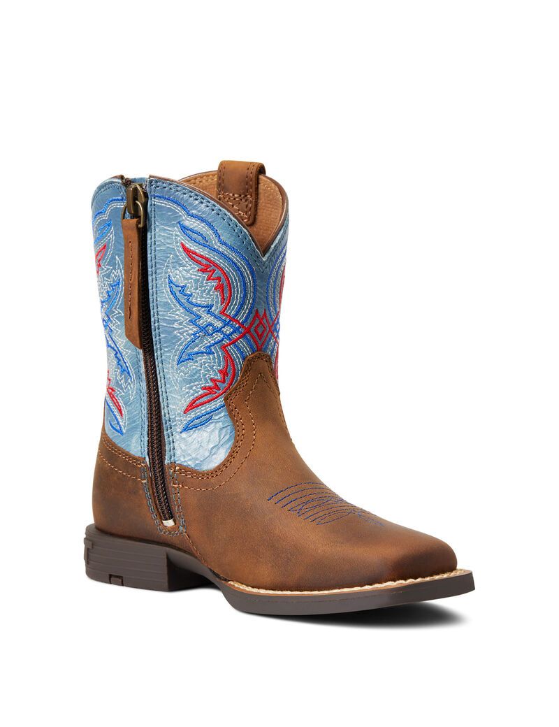 Bottes Western Ariat Double Kicker Marron | 507192LSU