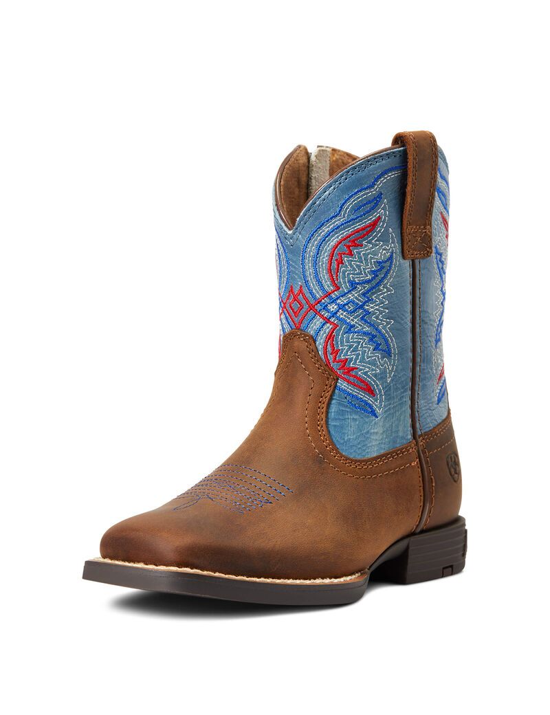 Bottes Western Ariat Double Kicker Marron | 507192LSU