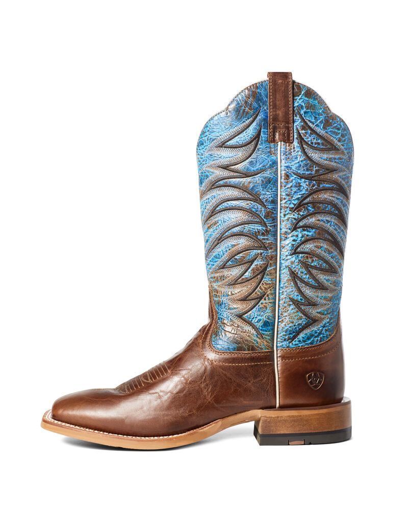 Bottes Western Ariat Firecatcher Marron | 563410UBD