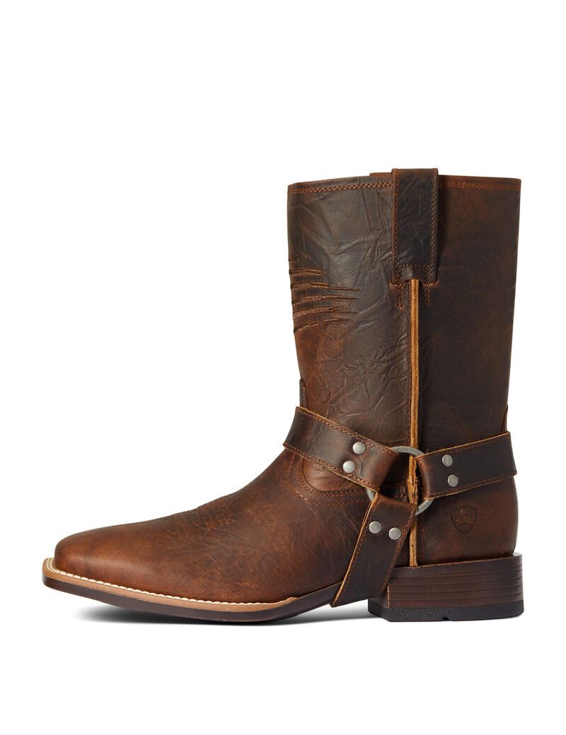 Bottes Western Ariat Harness Patriot Ultra Marron | 104832MKG