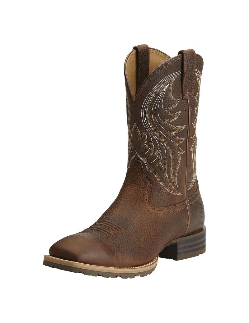 Bottes Western Ariat Hybride Rancher Marron | 197306KCQ