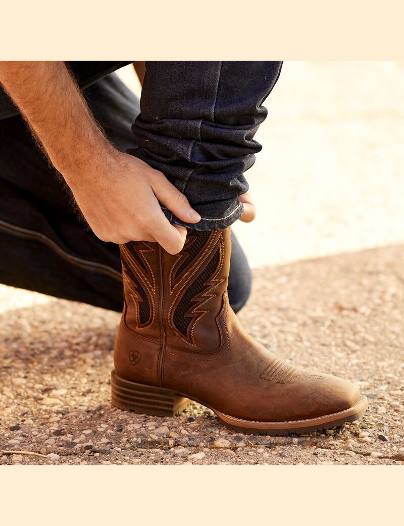 Bottes Western Ariat Hybride Venttek Marron | 025439CVO