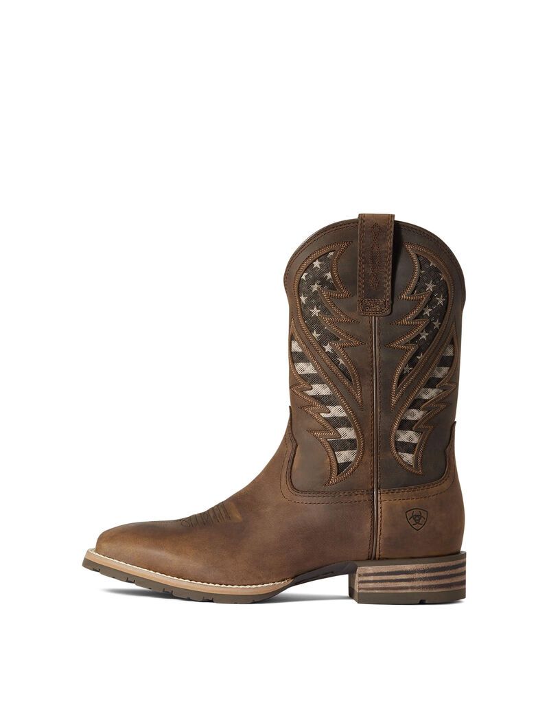 Bottes Western Ariat Hybride Venttek Marron | 271895NSJ