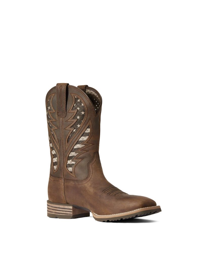 Bottes Western Ariat Hybride Venttek Marron | 271895NSJ