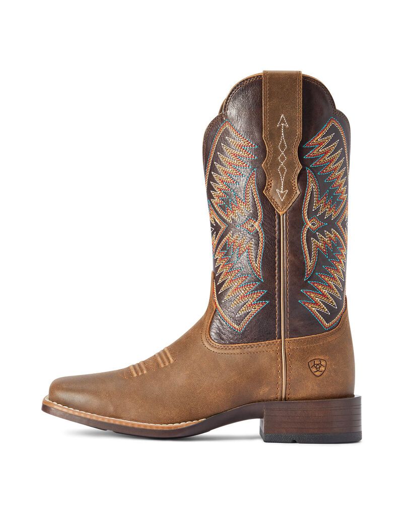 Bottes Western Ariat Odessa Stretchfit Marron | 587326YLI