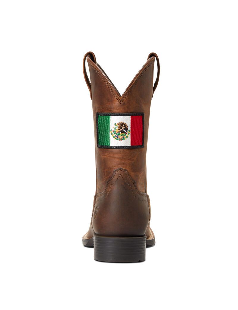 Bottes Western Ariat Orgullo Mexicano Ii Marron | 205376KXF