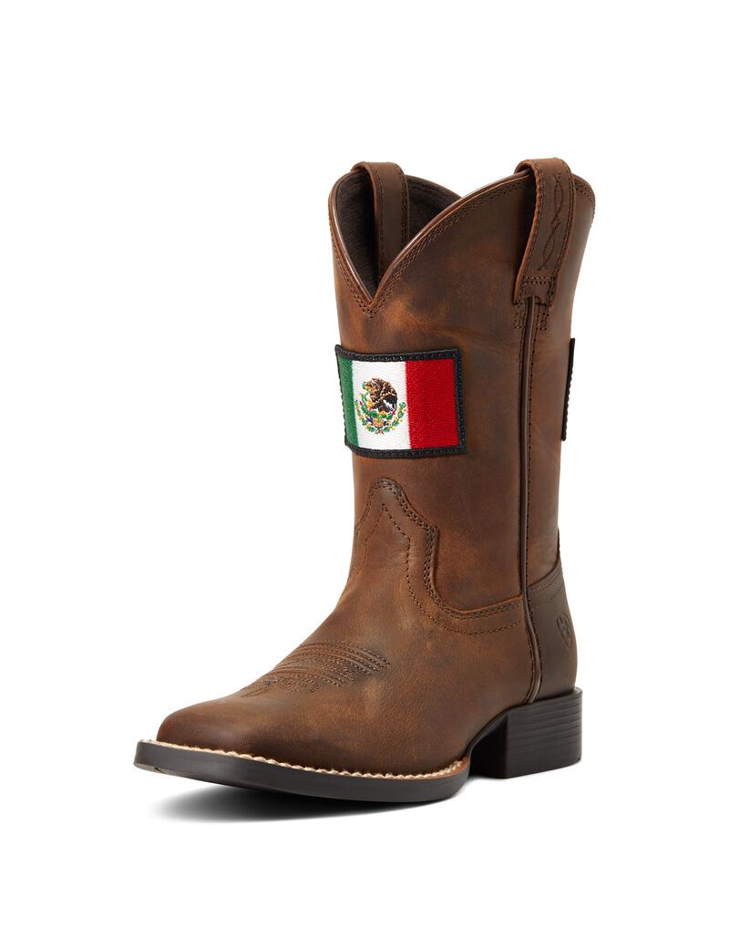 Bottes Western Ariat Orgullo Mexicano Ii Marron | 205376KXF