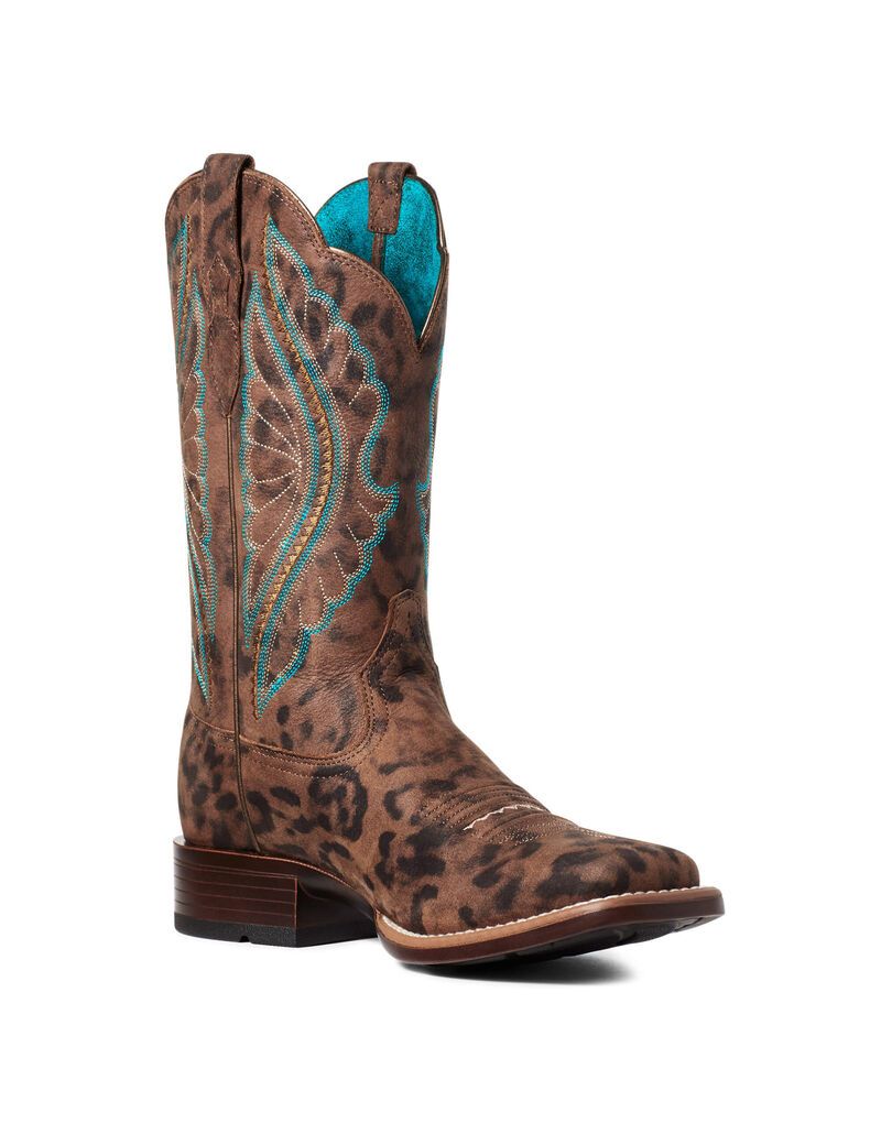 Bottes Western Ariat Primetime Leopard | 974513WQE