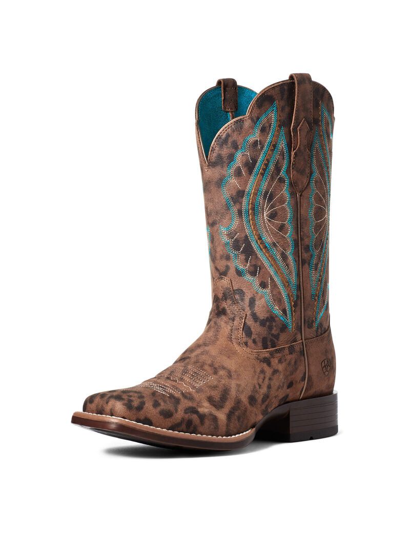 Bottes Western Ariat Primetime Leopard | 974513WQE