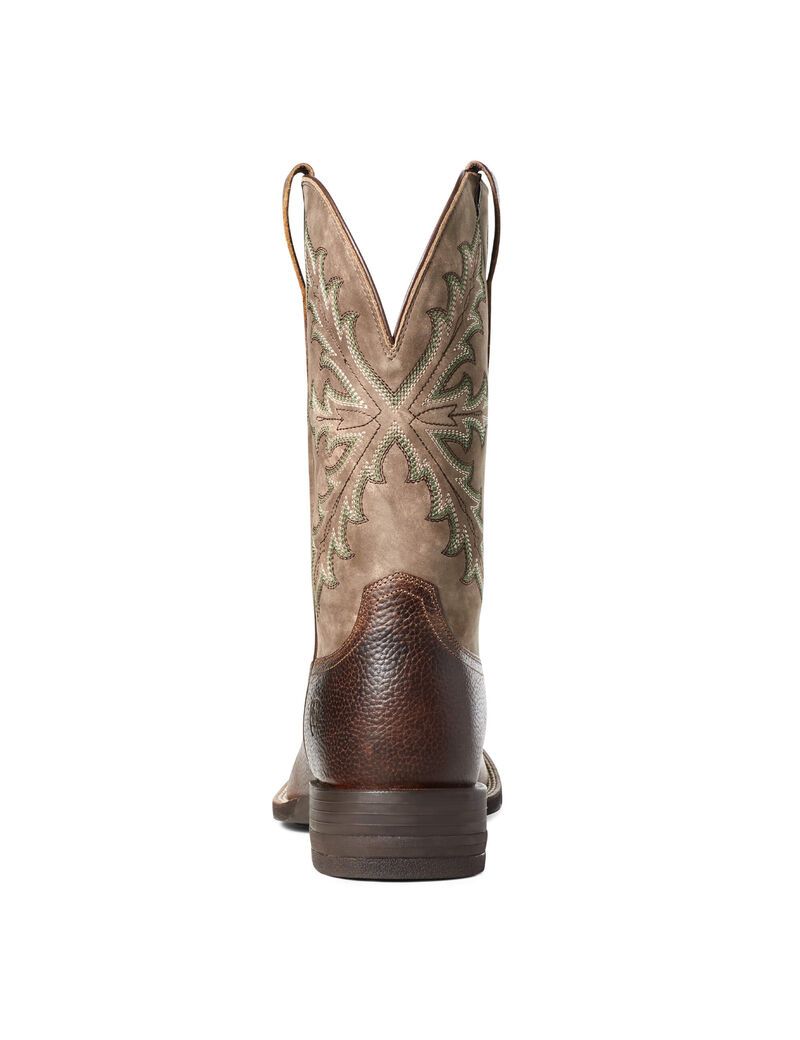 Bottes Western Ariat Qualifier Marron | 672190FPH