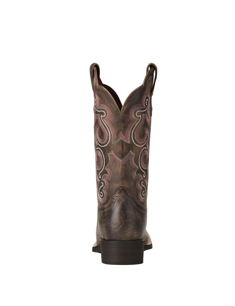 Bottes Western Ariat Quickdraw Chocolat | 642015ZUL