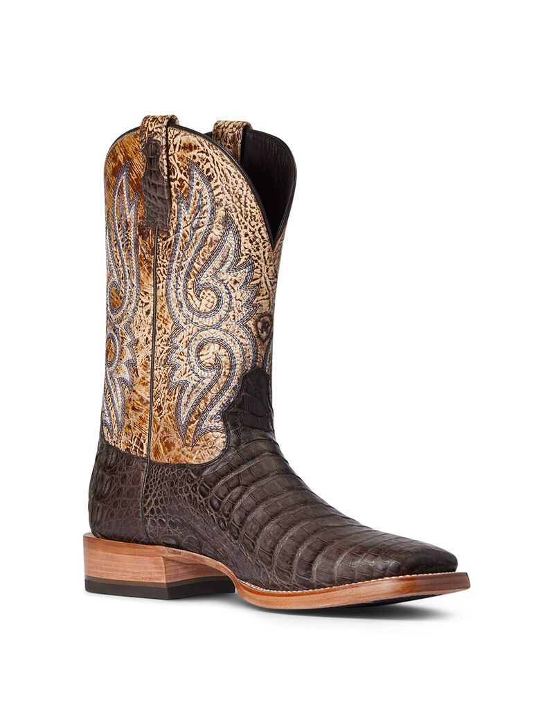 Bottes Western Ariat Relentless Denton Chocolat | 685349RDC