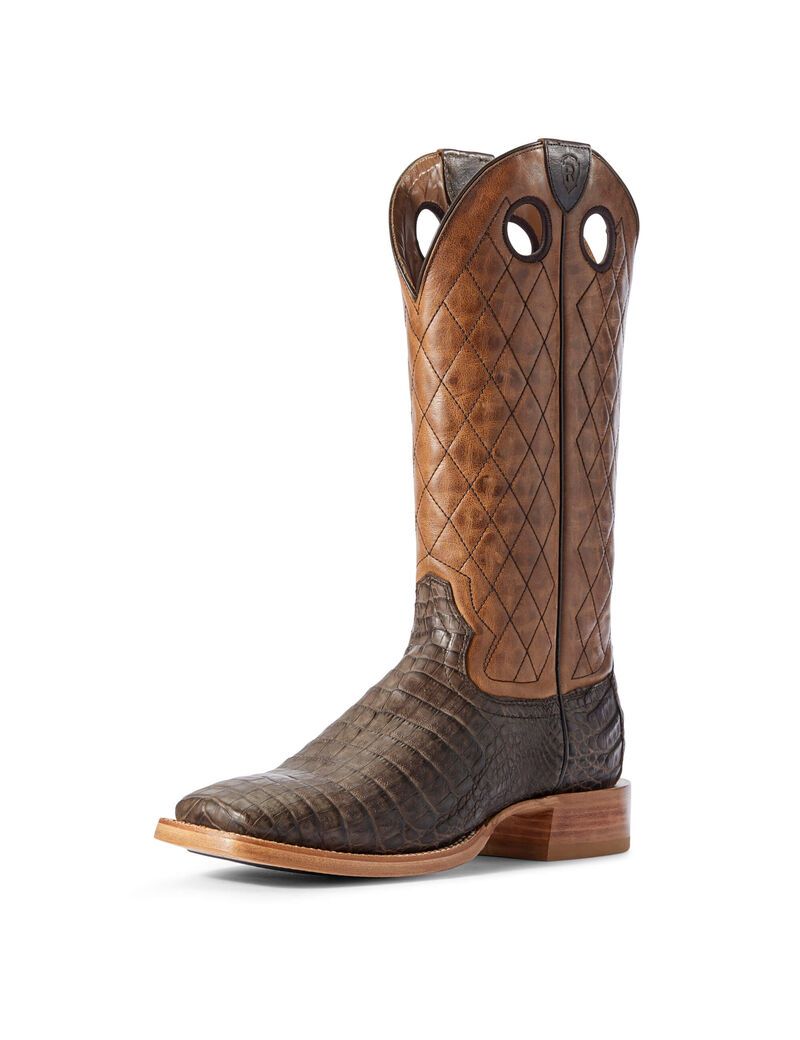 Bottes Western Ariat Relentless Winner\'s Circle Chocolat | 620947MXY