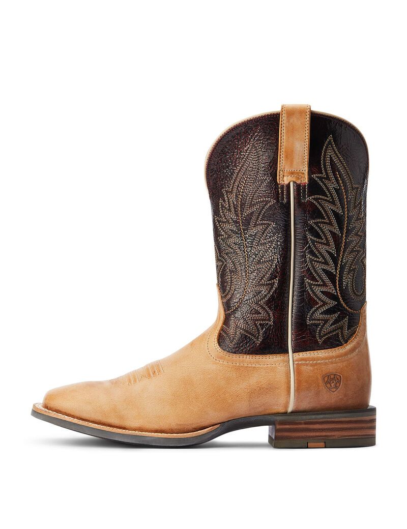 Bottes Western Ariat Ridin High Marron | 738946JEY