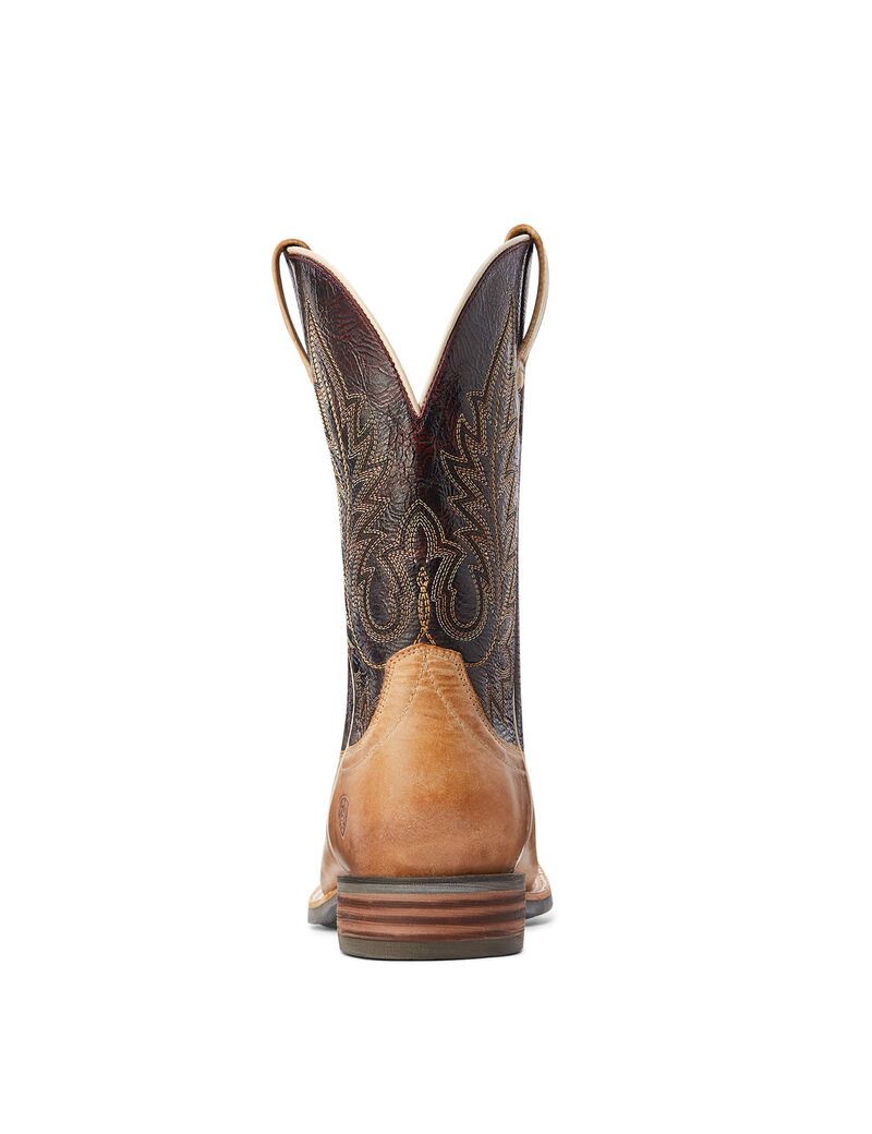 Bottes Western Ariat Ridin High Marron | 738946JEY