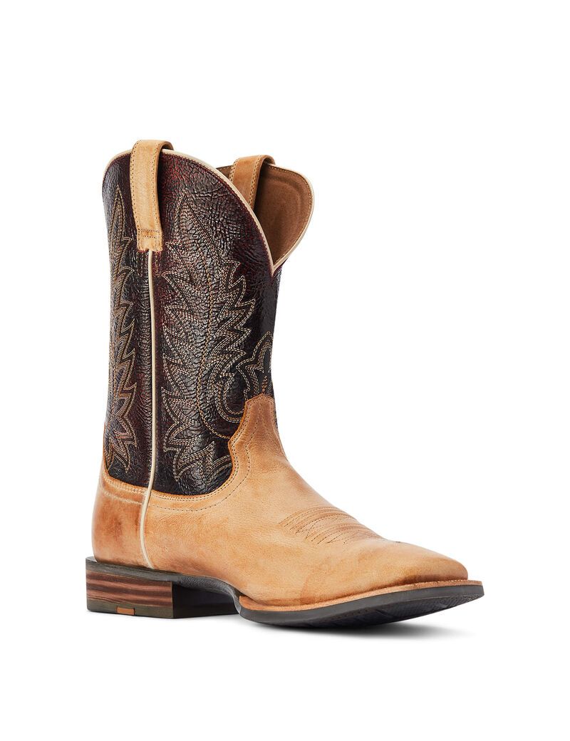 Bottes Western Ariat Ridin High Marron | 738946JEY