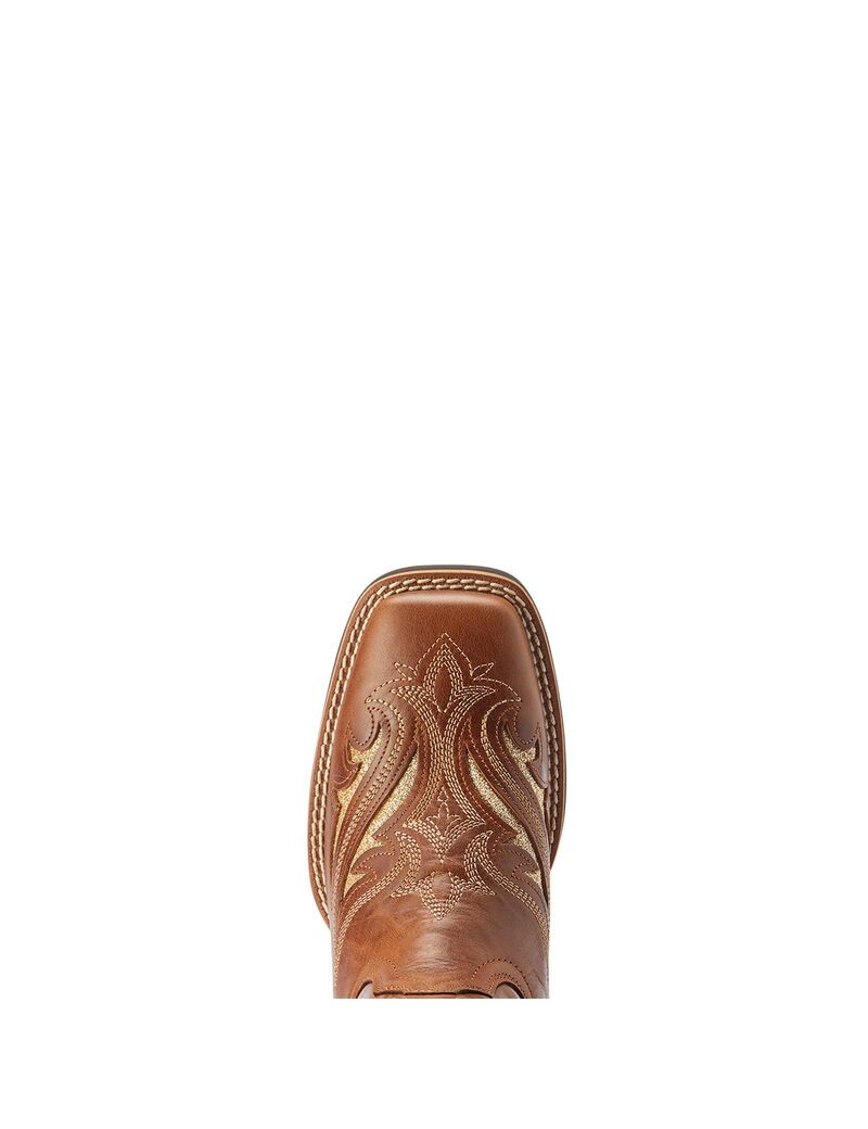 Bottes Western Ariat Round Up Bliss Marron | 970532XLW