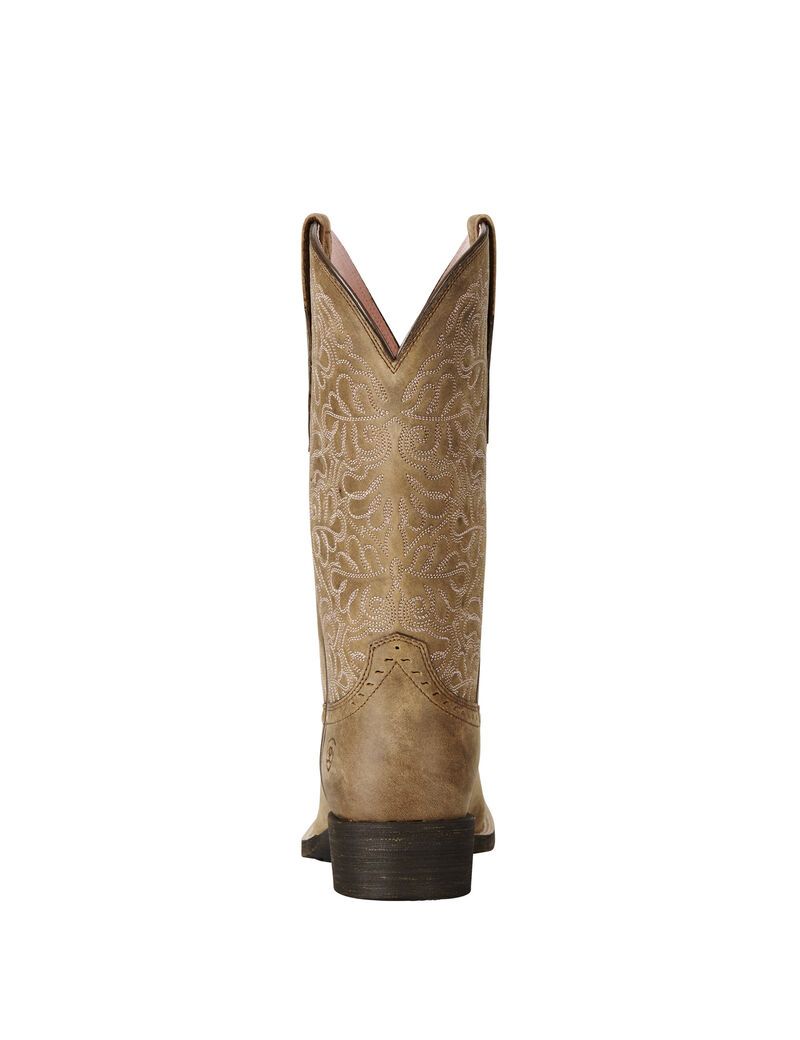 Bottes Western Ariat Round Up Remuda Marron | 763984XKM