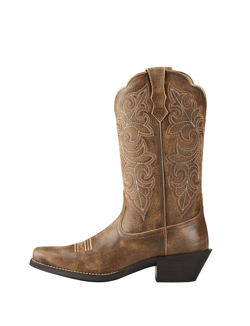 Bottes Western Ariat Round Up Square Embout Multicolore | 596304QWR