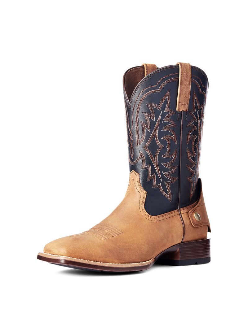 Bottes Western Ariat Ryden Ultra Ez Zip Marron | 984562BJL