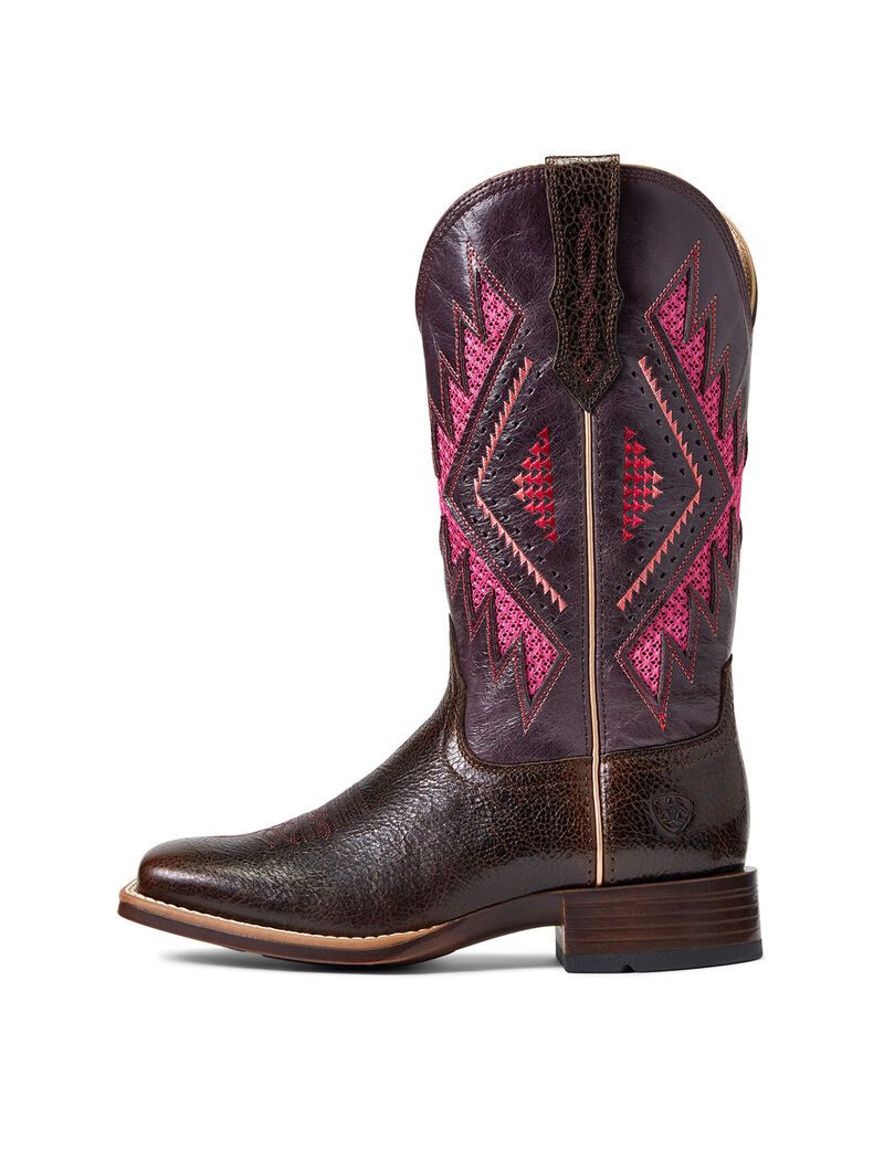 Bottes Western Ariat Sienna Venttek 360 Chocolat | 652841XCF