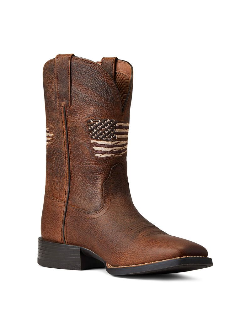 Bottes Western Ariat Sport All Country Marron | 869103XHS