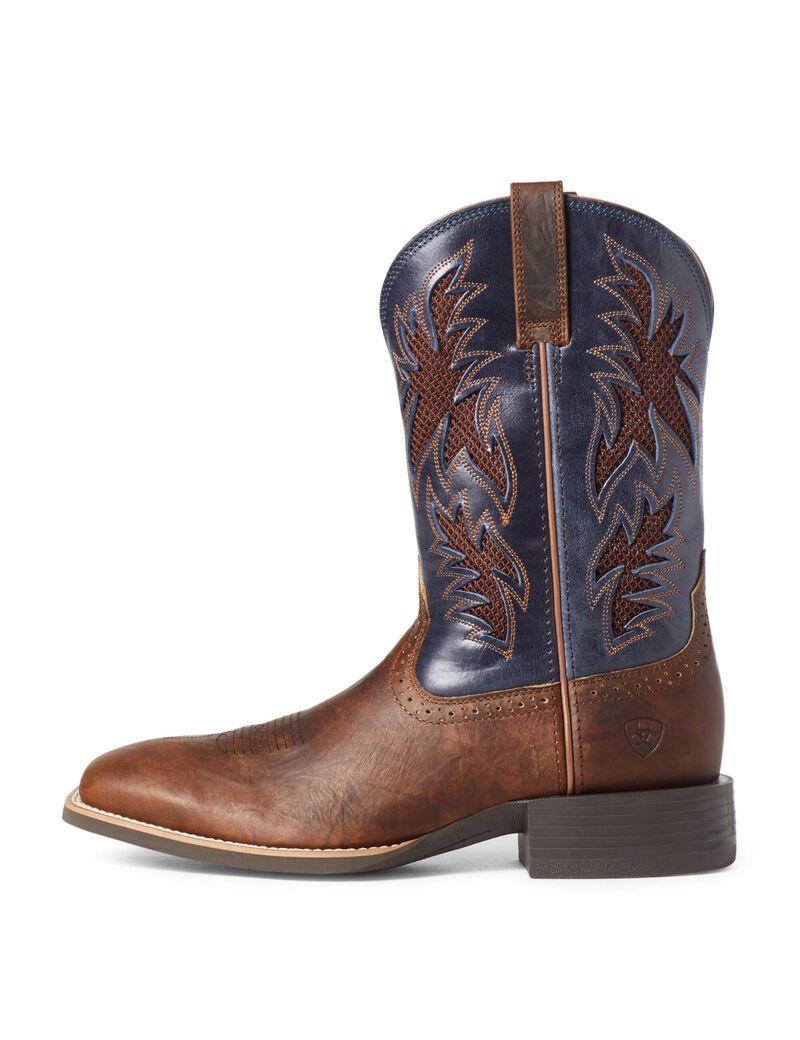 Bottes Western Ariat Sport Cool Venttek Marron | 507941WOT