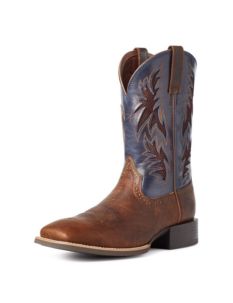 Bottes Western Ariat Sport Cool Venttek Marron | 507941WOT