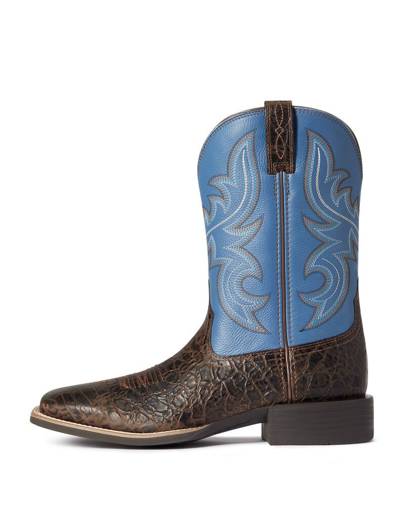 Bottes Western Ariat Sport Cow Country Marron | 780239PYZ